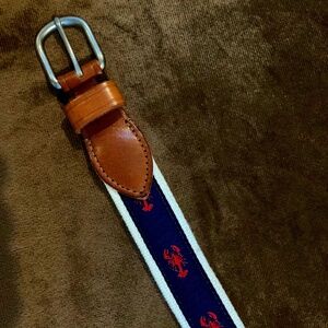 Boys Crewcuts Lobster belt Sz XL